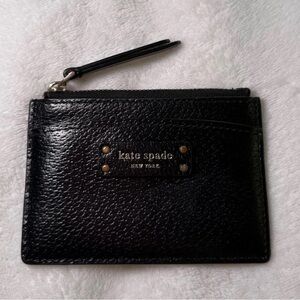 Kate Spade Black Zip Pouch